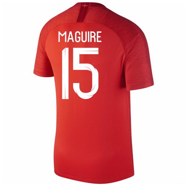 Camiseta Inglaterra 2ª Maguire 2018 Rojo